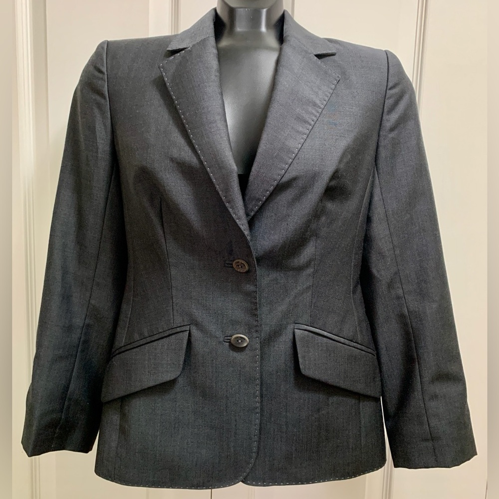 Ted Baker London 2 Blazer Wool Mohair Poly Lightweight 2 button Lined BNWOT